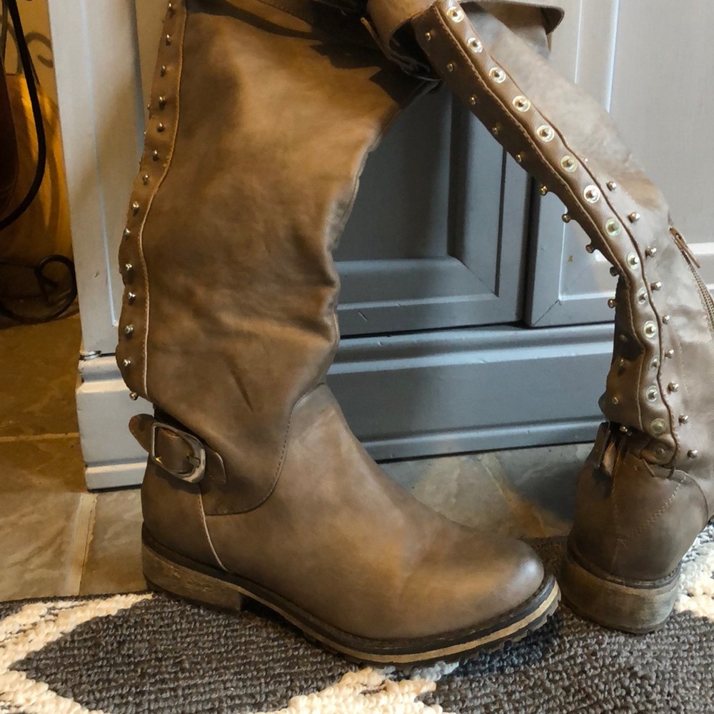 overtheknee boot excellent condition Manmade upper
